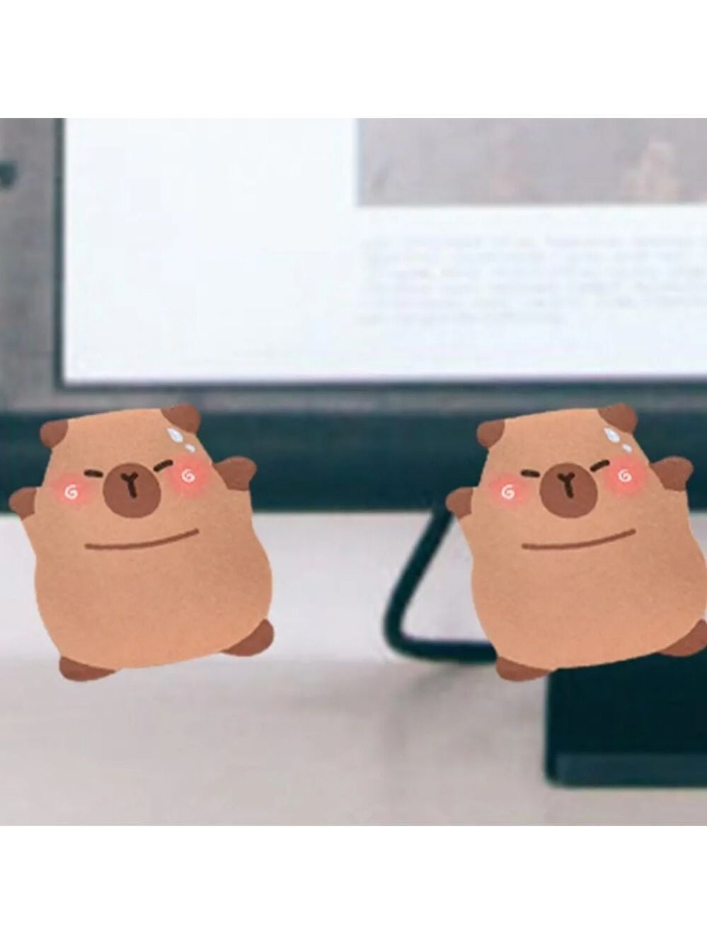 2/$10 Capybara Sticky Notes - Style 3 - Picture 3 of 5